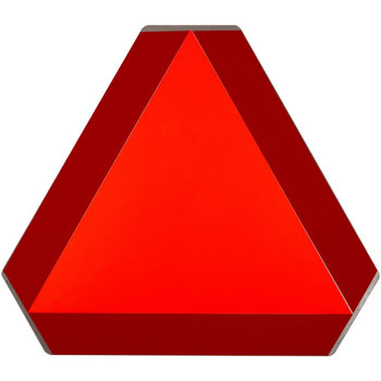 Imágen de Brady Acero Rectángulo Rojo/naranja reflectante Cartel de triángulos de advertencia de emergencia 57894 (Imagen principal del producto)