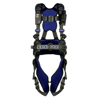 DBI-SALA ExoFit X300 Minería Arnés para el cuerpo 70007428645 - tamaño Grande - Gris - 00801
