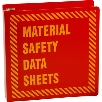 Imágen de Brady Prinzing Amarillo sobre rojo Carpeta de hojas de datos GHS y MSDS (Imagen principal del producto)