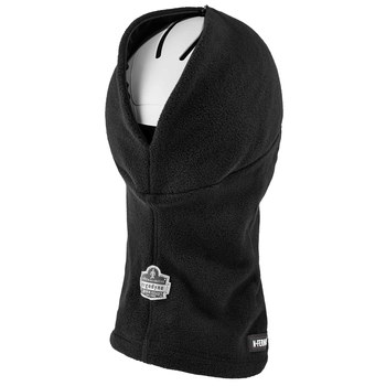 Ergodyne N-Ferno 6893Z Negro Universal Polar Capucha de pasamontañas para clima frío - 720476-16894
