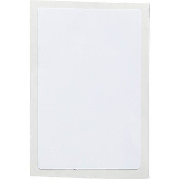 Brady BradyJet J20-260-2595 Rollo de etiquetas imprimibles de inyección de tinta - 2.17 pulg. x 3.35 pulg. - Vinilo - Blanco - B-2595