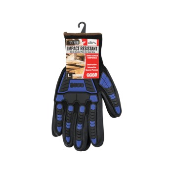 Global Glove Vice Gripster C.I.A. Negro/Azul Grande Nailon/Spandex Guantes de trabajo - cia550nft lg
