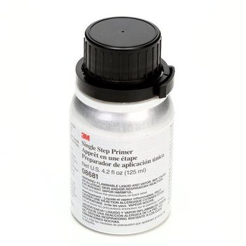 3M 08681 Imprimación Negro Líquido 125 ml Botella - Para uso con Poliuretano