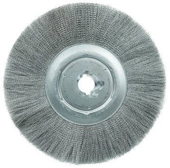Weiler 01299 Cepillo de rueda - Rizado Acero cerda