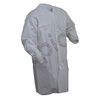 Imágen de Epic Blanco Pequeño Polietileno/polipropileno Bata reutilizable para trabajo y uso general (Imagen principal del producto)