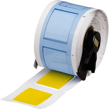 Imágen de Brady PermaSleeve Amarillo Transferencia térmica M6-750-1-342-YL Etiquetas termorretráctiles para cables y alambres (Imagen principal del producto)
