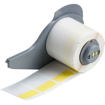 Imágen de Brady M710 Amarillo, Transparente Vinilo Transferencia térmica M7-31-427-YL Etiquetas autolaminables para cables y alambres (Imagen principal del producto)