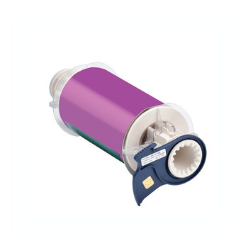 Imágen de Brady Morada Vinilo Transferencia térmica 13609 Rollo de etiquetas para impresora de transferencia térmica continua (Imagen principal del producto)