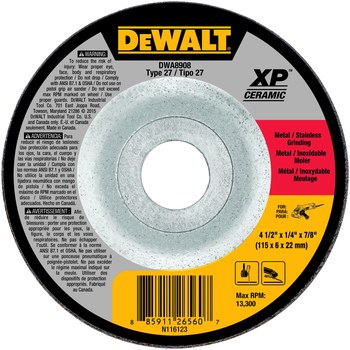 Imágen de DEWALT XP Disco esmerilador 26560 (Imagen principal del producto)