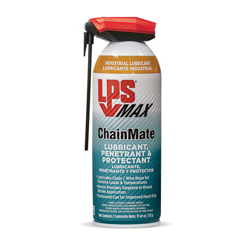 LPS MAX ChainMate Negro Lubricante penetrante - 11 oz Lata de aerosol - 92416