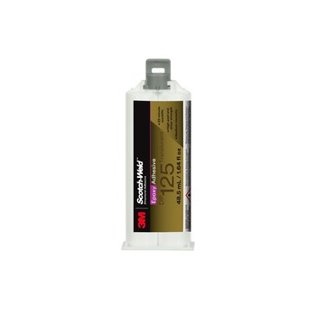 3M Scotch-Weld DP125 Translúcido Adhesivo epoxi - Base y acelerador (B/A) - 48.5 ml Cartucho - 08983