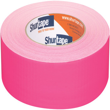 Shurtape PC 619 Rosa fluorescente Cinta para ductos - 48 mm Anchura x 55 m Longitud - 9 mil Espesor - shurtape 110500