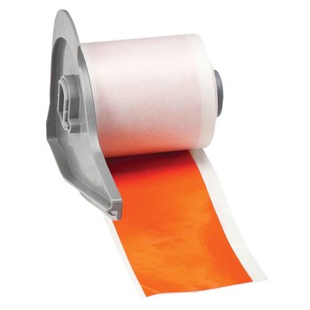 Imágen de Brady M710 Naranja Exterior Vinilo Transferencia térmica M7C-2000-595-OR Cinta de etiquetas para todo tipo de clima (Imagen principal del producto)
