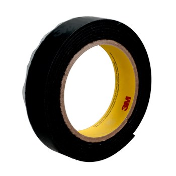 3M Scotchmate SJ3571 Negro Sujetador recerrable - Bucle - 1 1/2 pulg. Anchura x 50 yd Longitud - Adhesivo Adhesiva - 87314