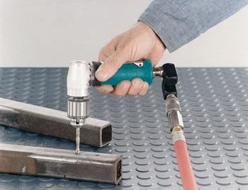 Dynabrade Taladro de ángulo recto - entrada 1/4 pulg. - 0.4 hp - 51847