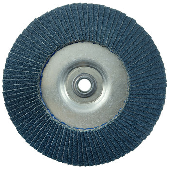 Weiler Tiger Tipo 29 - Zirconia - 7 pulg. - 36 - Muy áspero - 50542