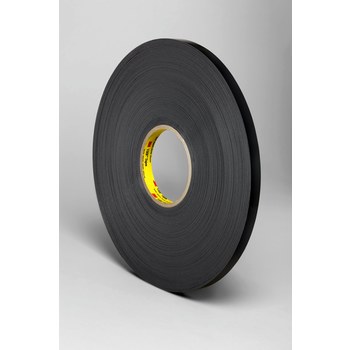 3M 4929 Negro Cinta VHB - 1/4 pulg. Anchura x 72 yd Longitud - 25 mil Espesor - 86293