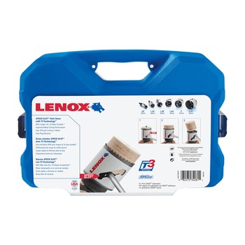 Imágen de Kit de sierra de perforación para electricistas Speed Slot 34081600AE de Bi-Metal por de Lenox (Imagen principal del producto)