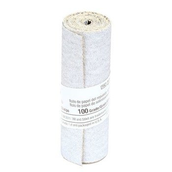 3M Stikit Rollo de lijado 27818 - 3 1/4 pulg. x 55 pulg. - Carburo de silicio - 100 - Fina