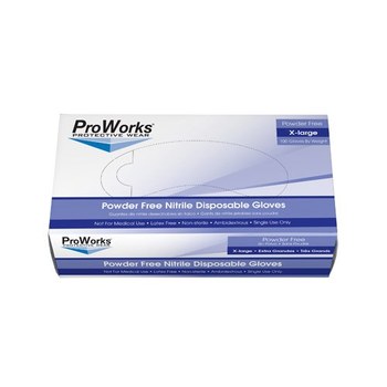 Imágen de Adenna ProWorks GL-N103 Azul XL Nitrilo Guantes desechables (Imagen principal del producto)