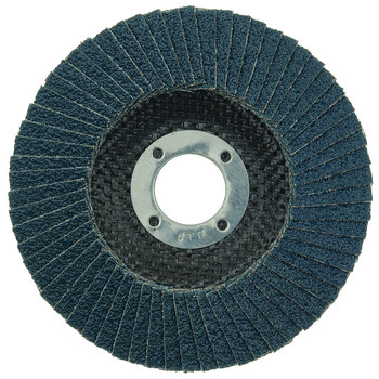 Weiler Wolverine Tipo 27 - Zirconia - 4 1/2 pulg. - 40 - Grueso - 31402