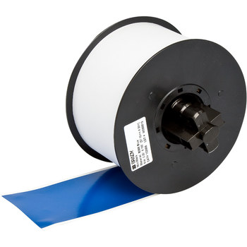 Imágen de Brady Azul Interior/exterior Vinilo Transferencia térmica 113209 Rollo de etiquetas para impresora de transferencia térmica continua (Imagen principal del producto)