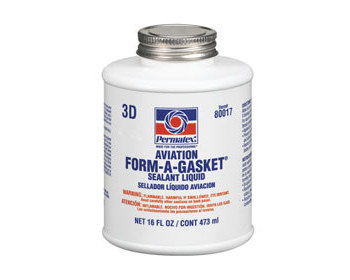 Permatex Form-A-Gasket 3D Moldeador de juntas Marrón Líquido 16 fl oz Botella - 80017