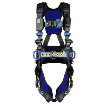 DBI-SALA ExoFit X300 Escalada, Posicionamiento, Energía eólica Arnés para el cuerpo 70007420584 - tamaño Grande - Gris - 03469