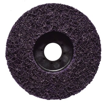 3M Scotch-Brite Clean & Strip XT Pro Carburo de silicio Disco de Cambio Rápido - Accesorio 27 - Diámetro 4 1/2 pulg. - Agujero Central 7/8 pulg. - 05586