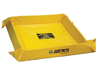 Imágen de Justrite Amarillo PVC 90 gal Berma portátil (Imagen principal del producto)
