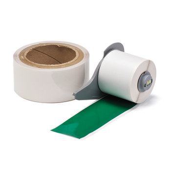 Imágen de Brady Toughstripe Verde Autolaminados Poliéster Transferencia térmica M71-2000-483-GN-KT Rollo de etiquetas para impresora de transferencia térmica continua (Imagen principal del producto)