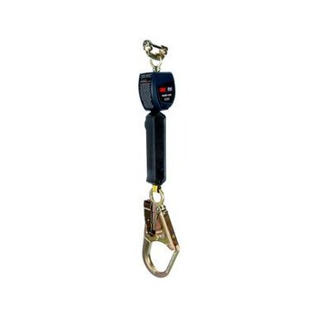 3M DBI-SALA Nano-Lok Conexión Rápida Cuerda anticaídas autorretráctil 3101229 - Longitud 6 pies - Gancho de varilla de bloqueo