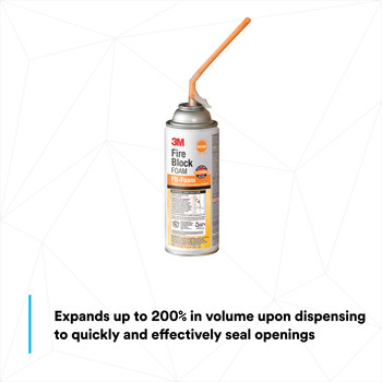 3M FB-FOAM-ORANGE Sellador contra incendios Naranja Líquido 12 fl oz Lata de aerosol - 54907