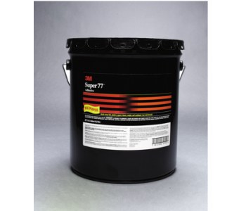 3M Super 77 Adhesivo en aerosol Rojo Líquido 5 gal Cubeta - 98309