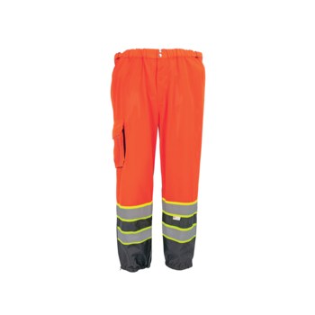 Global Glove FrogWear GLO-88P Pantalones de alta visibilidad GLO-99P/SM/MD - tamaño Pequeño/Mediano - Poliéster - Naranja - ANSI clase E - glo-99p sm/md