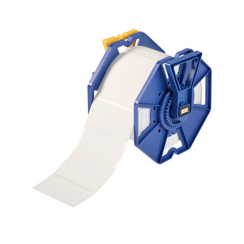 Imágen de Brady Blanco Vinilo J-372-2595 Rollo de etiquetas para impresora de transferencia térmica troquelado (Imagen principal del producto)