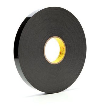 3M 4929 Negro Cinta VHB - 1 pulg. Anchura x 72 yd Longitud - 25 mil Espesor - 67493
