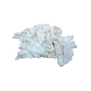 Imagen de Adenna 457-10 Blanco Algodón/Jersey 10 lb Trapo reciclado (Imagen principal del producto)