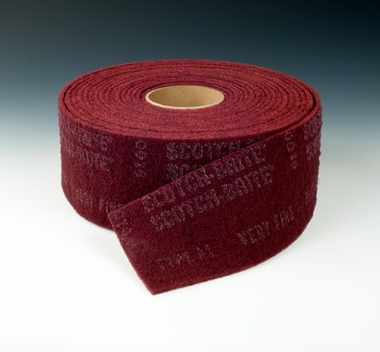 3M Scotch-Brite Rollo de lijado 93623 - 12 pulg. x 30 pies - Óxido de aluminio - Mediano