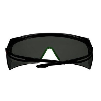 3M SecureFit 3700 SF3730AS-BLK Ajuste Alternativo Policarbonato Gafas de seguridad OTG (sobre el vidrio) lente Gris - 051131-27915