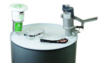 Justrite Aerosolv Plus Sistema de reciclaje de latas de aerosol - 697841-20246
