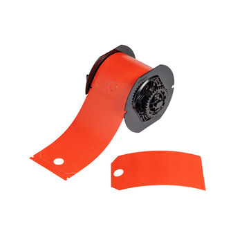 Imágen de Brady Rojo Exterior Poliéster Transferencia térmica B30-255-851-RED Etiquetas predimensionadas para impresoras (Imagen principal del producto)