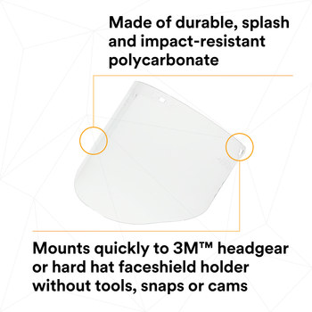 3M Easy-Change WP96 Careta 82701 - Policarbonato