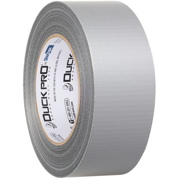 Shurtape Duck Pro PC 6 Plateado Cinta para ductos - 48 mm Anchura x 55 m Longitud - 6 mil Espesor - shurtape 105449
