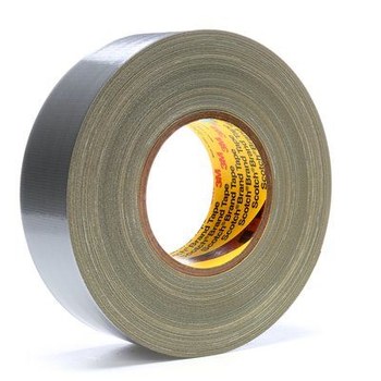 3M Scotch 390 Plateado Cinta de tela - 2 pulg. Anchura x 60 yd Longitud - 11.7 mil Espesor - Un solo lado Adhesiva - 06971