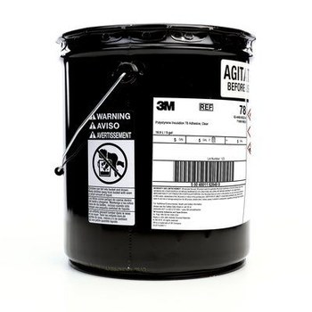 3M 78 Espuma de poliuretano Transparente Líquido 5 gal Cubeta - 53438