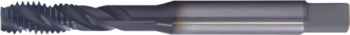 Cleveland PRO-892SF 3M Golpecito espiral de la máquina de la flauta - 3 Flauta(s) - Acabado TiAlN - Cobalto (HSS-E) - Longitud Total 2.2047 pulg. - C89234