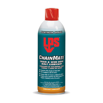 LPS ChainMate Negro Lubricante penetrante - 11 oz Lata de aerosol - 02416
