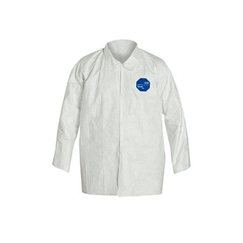 Dupont TY303S WH Blanco Grande Tyvek 400 Camisa quirúrgica - TY303S LG
