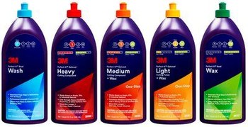 3M Perfect-It White Cutting Compound - Liquid 32 oz Bottle - 1 qt Net Weight - 36102
